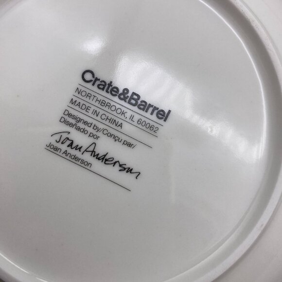 Crate & Barrel Joan Anderson 12 Days of Christmas Appetizer Plates with Stand, S - Picture 11 of 16